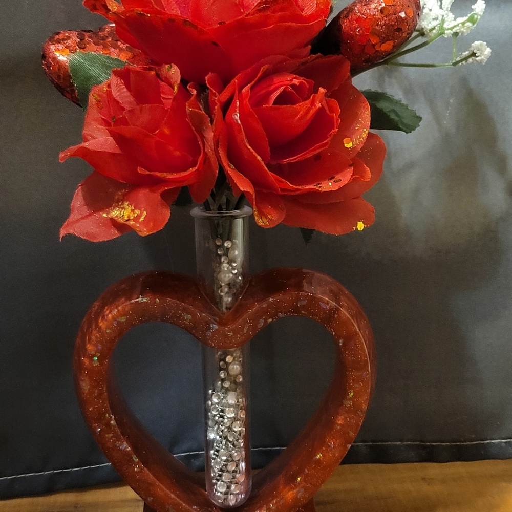 Heart Flower Bouquet Valentine's Day